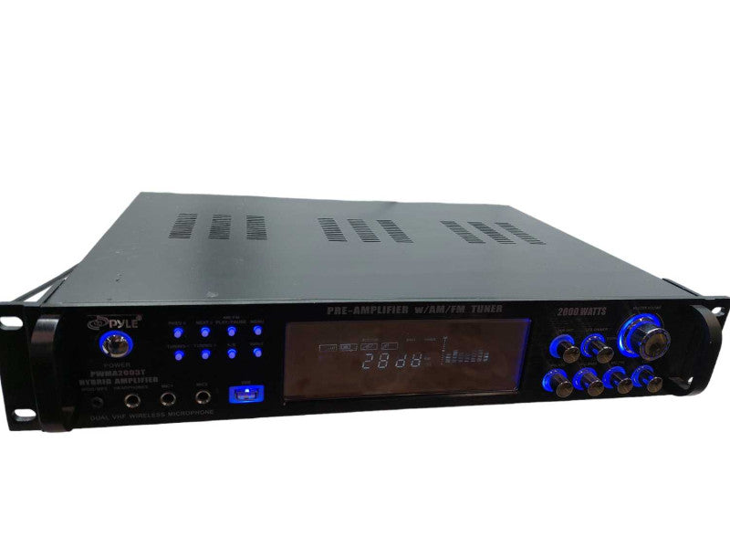 Pyle Pre-Amplifier 2000W w/AM/FM Tuner Model: PWMA2003T â