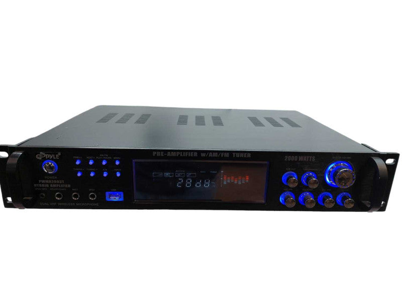 Pyle Pre-Amplifier 2000W w/AM/FM Tuner Model: PWMA2003T â