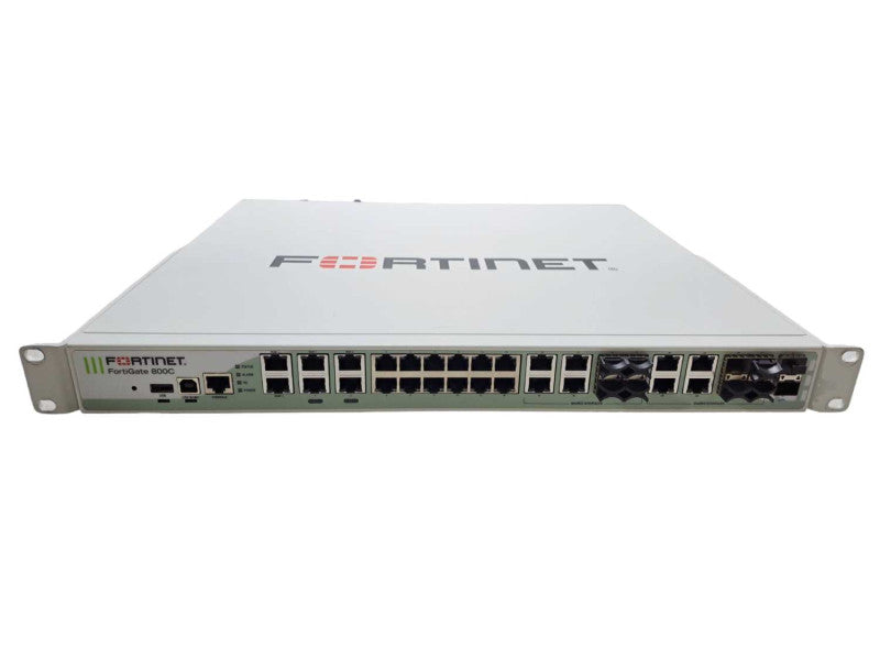 Fortinet FortiGate 800C Firewall Security Appliance 2x PSU | Factory Reset  )