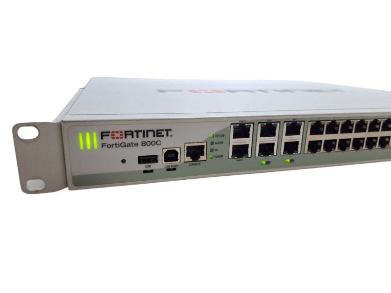 Fortinet FortiGate 800C Firewall Security Appliance 2x PSU | Factory Reset  )