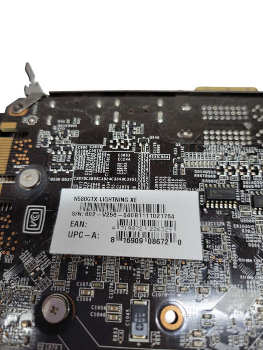 MSI NVIDIA GTX 580 Lightning Xtreme Edition 3GB [RARE] %