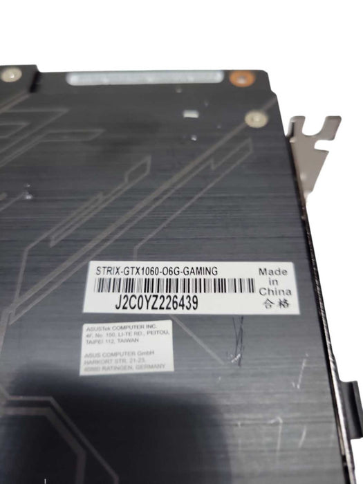 ASUS NVIDIA GTX 1060 6GB STRIX %