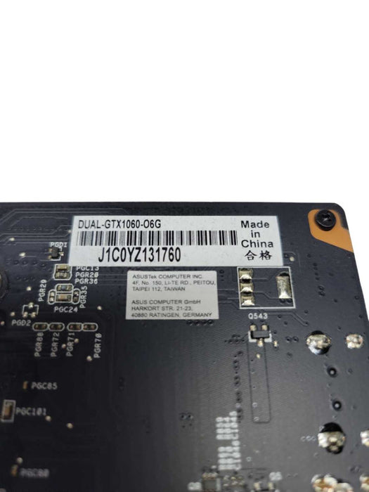 ASUS NVIDIA GTX 1060 6GB  %