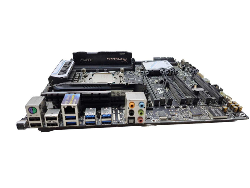Asus X99-A Motherboard + i7-5820K @ 3.30GHz HyperX 16GB DDR4 2400MHz )