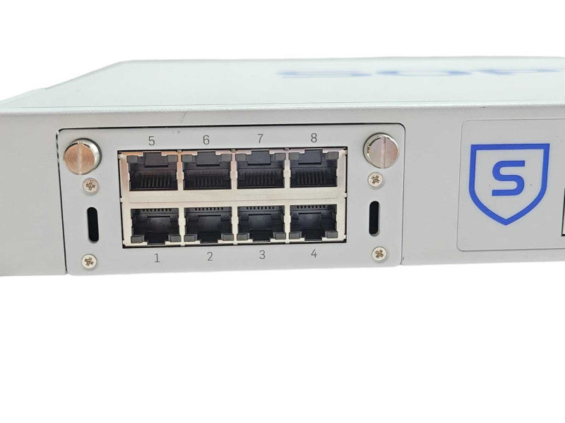 Sophos SG 230 rev.1 Security Appliance Firewall w/ FlexiPort Module 8 Port