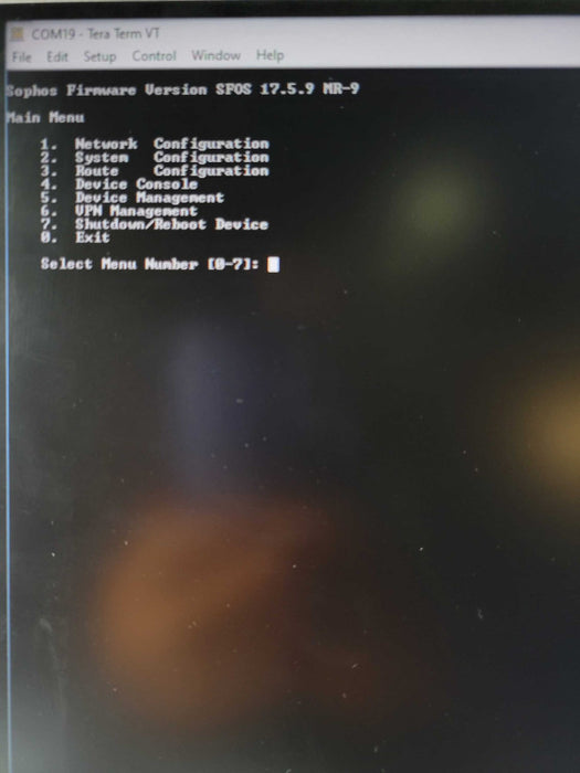 Sophos SG 230 rev.1 Security Appliance Firewall w/ FlexiPort Module 8 Port