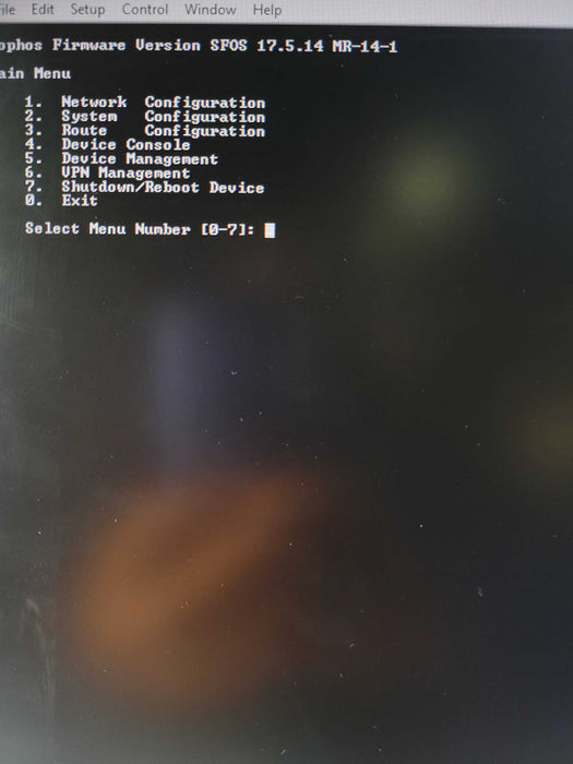 Sophos XG210 Rev 2 XG Series Firewall VPN Security Appliance _