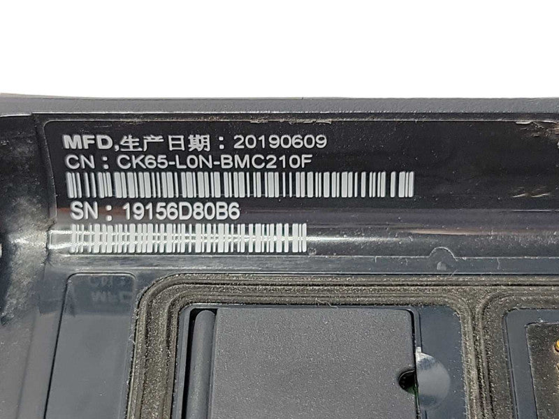 Honeywell CK65 CK65-LON-BMC210F barcode scanners, READ _