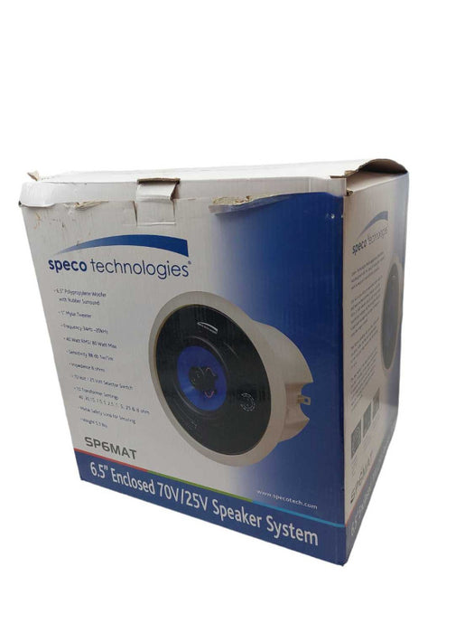 Speco Technologies 6.5\\\\\\" Ceiling Speaker Model: SP-6MA/T =