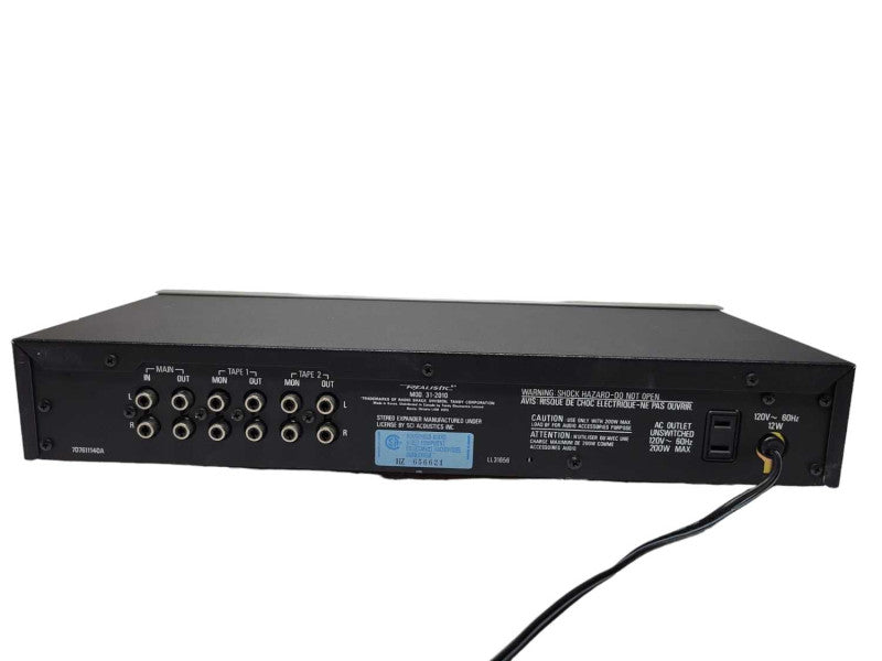 Vintage - Realistic Twelve-Band Stereo Frequency Equalizer %