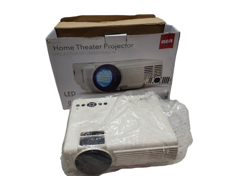 RCA RPJ116 Home Theater Projector- Open box &