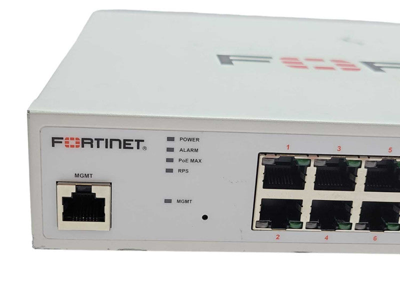 Fortinet FortiSwitch 24xGE LAN port FS-224E-P, Factory reset, READ Q_