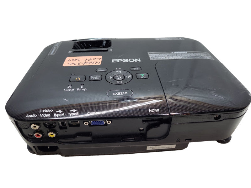 EPSON EX5210 PROJECTOR - MODEL H429A 336 Lamp Hours &