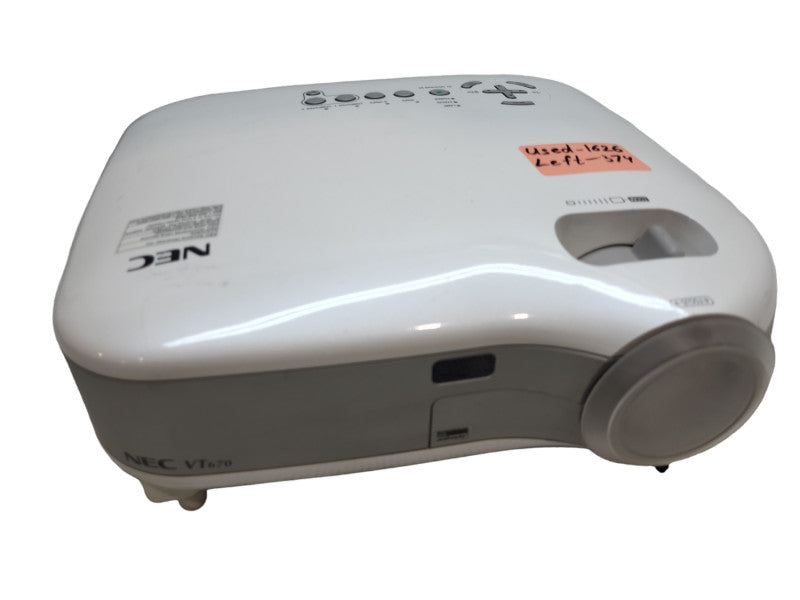 NEC VT670 Multimedia LCD Video Projector 400:1 1024x768 720p  &