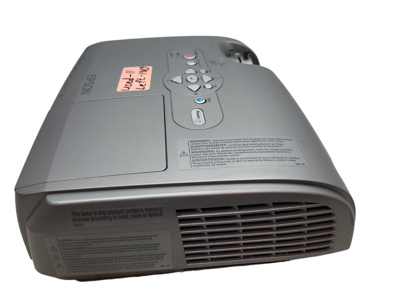 Epson EMP-X3 LCD Projector w/ Power Cable, Tested and Working &