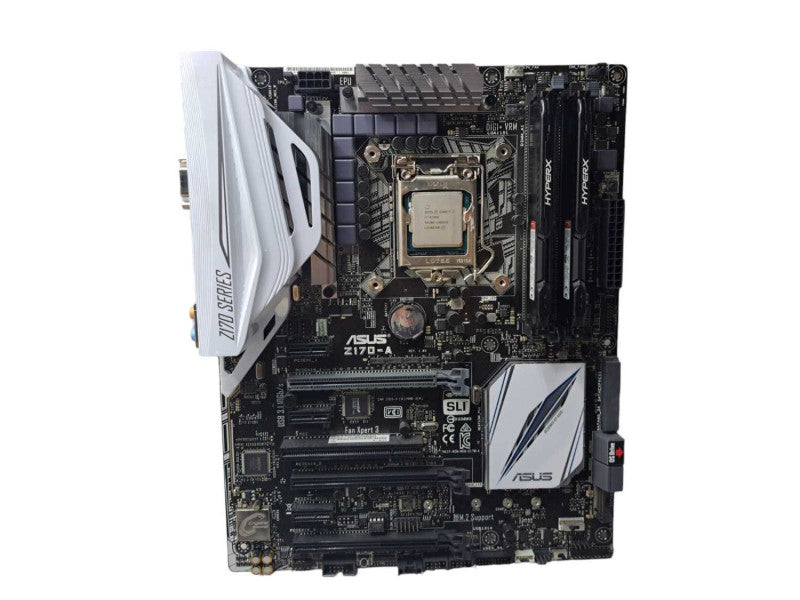 Asus Z170-A Motherboard + i7-6700K @ 4.00GHz HyperX 16GB DDR4 2133MHz )