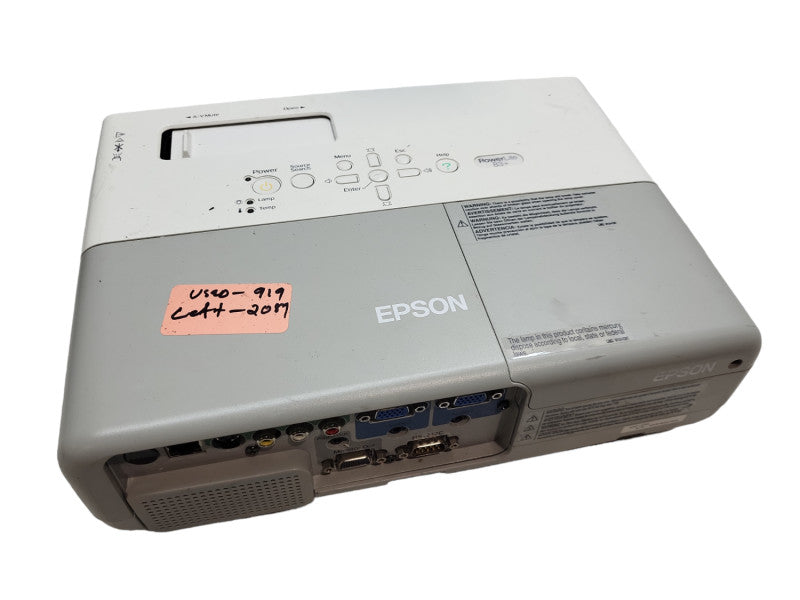 Epson Powerlite 83+ 3LCD EMP-83H Projector  &