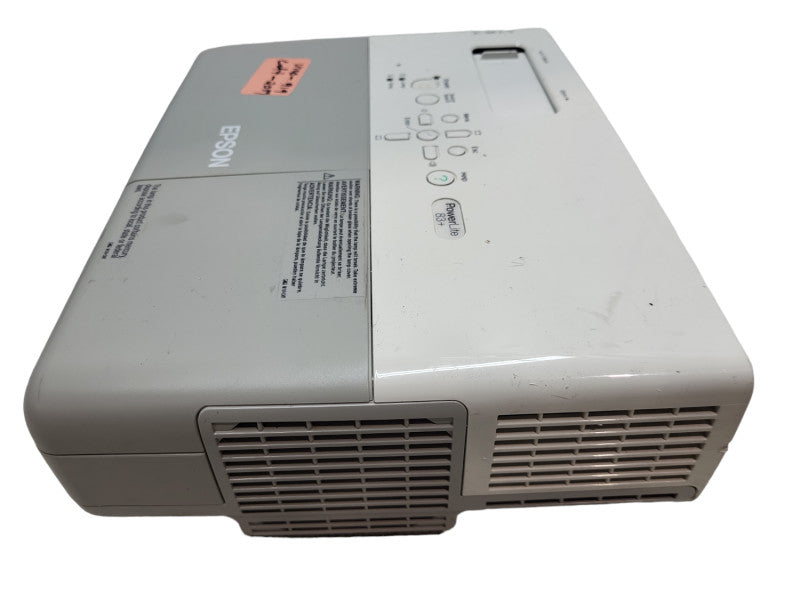 Epson Powerlite 83+ 3LCD EMP-83H Projector  &