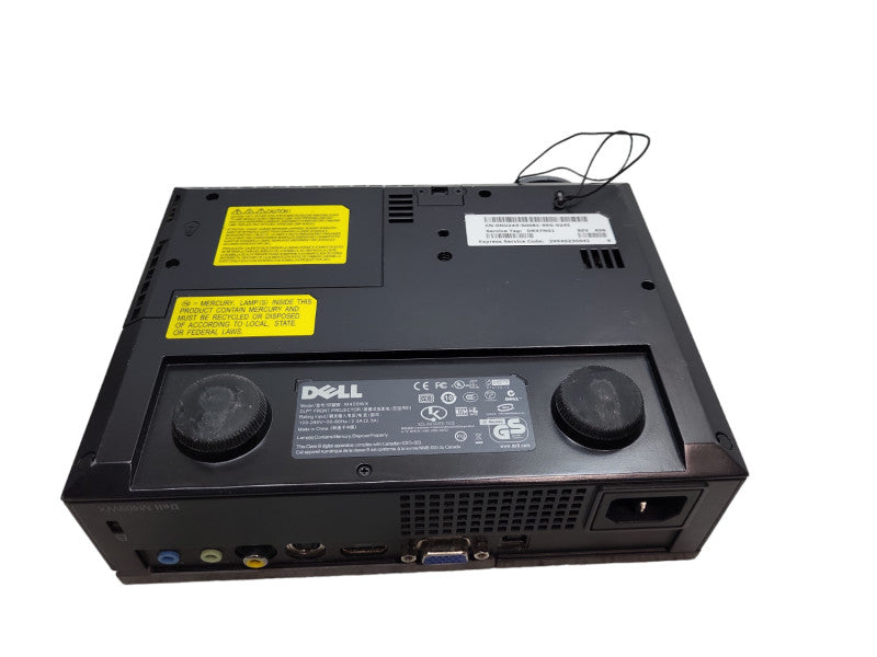 Dell M409WX Mini HDMI DLP Desktop Media Projector 756 Lamp Hours &