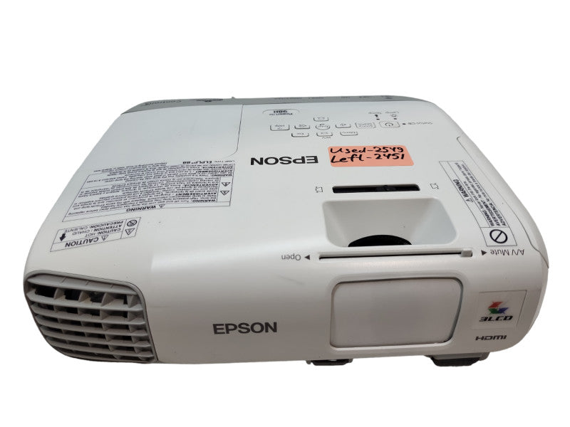 Epson H687A White Portable 100-240V 3LCD 98H Powerlite &