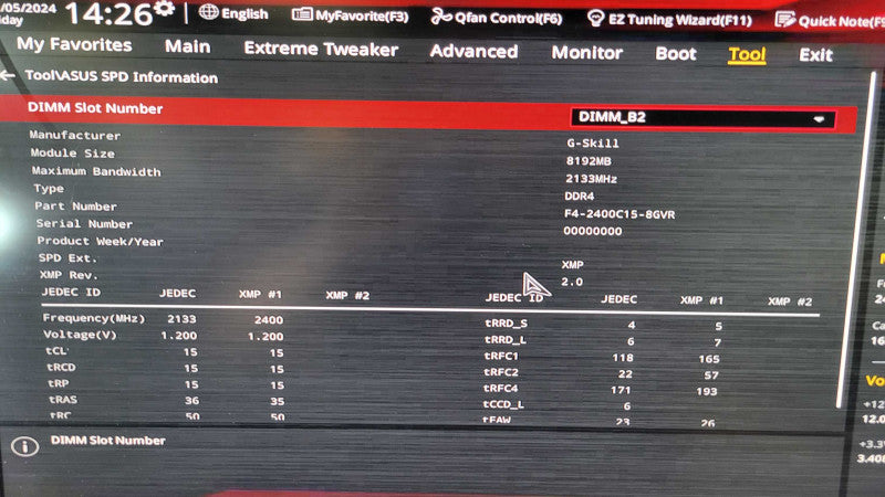 G.SKILL RIPJAWS 2x8GB DDR4 2400Mhz CL15-15-15 (16GB KIT) %