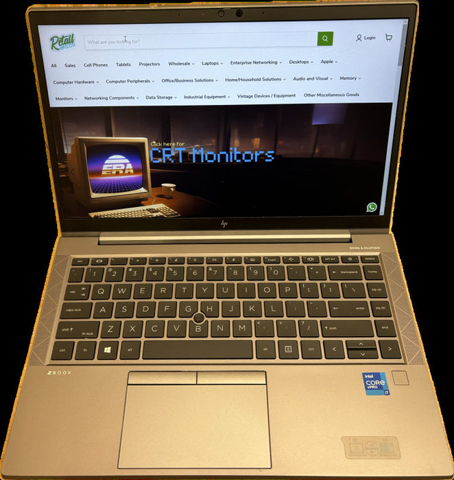 HP ZBook Firefly 14 G8 i7-1185G7@3GHz NVIDIA T500 4GB GPU 16GB RAM 512GB SSD
