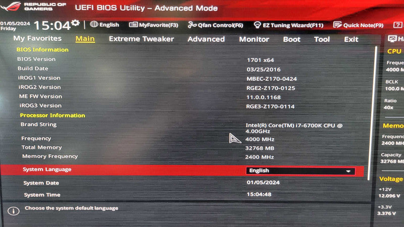 Intel Core i7-6700k @ 4.0Ghz | ASUS MAXIMUS VIII HERO | 32GB DDR4 | I/O Plate %