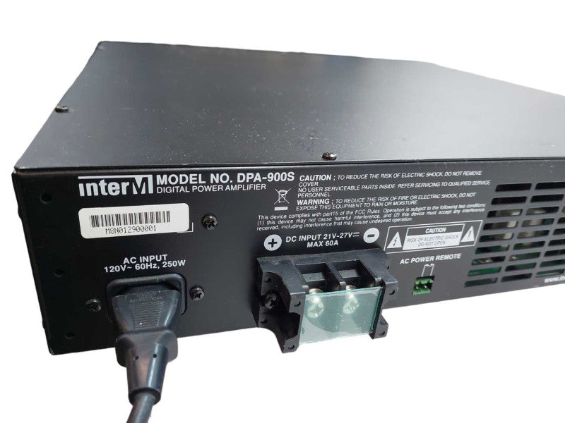 InterM DPA-900S PA Amplifier Model: DPA-900S =