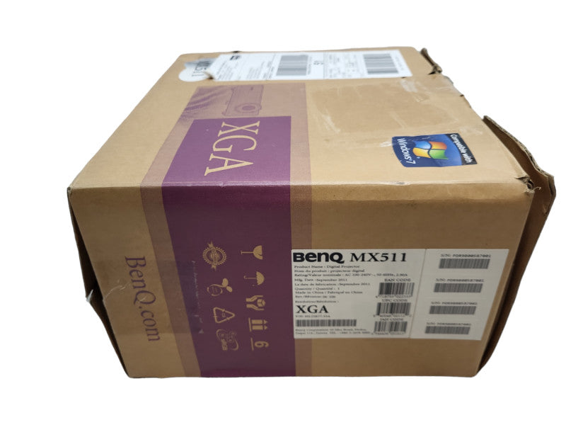 BenQ MX511 Projector 2,700 Lumens PC 3D Ready &