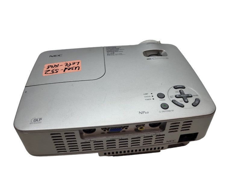 NEC NP60 DLP XGA Table Top Projector 3000 lumens &