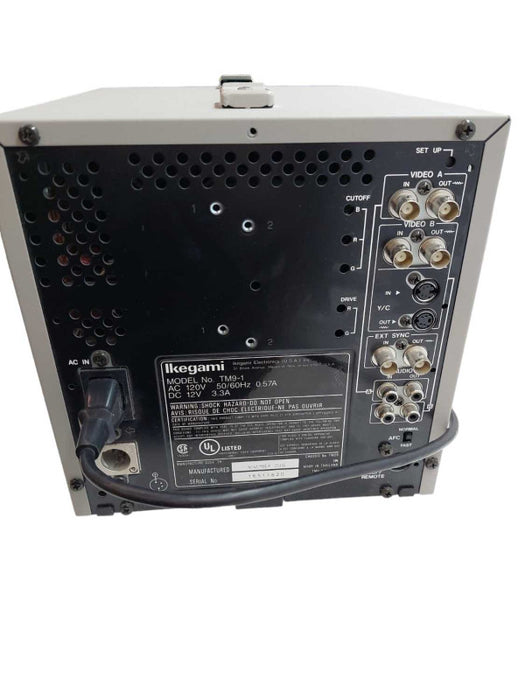 Ikegami Security CRT TV Model: TM9-1 Q=