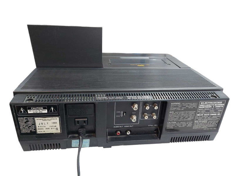 Electrohome TopLoader VHS Player video Cassette Recorder Model: HVR A11  â