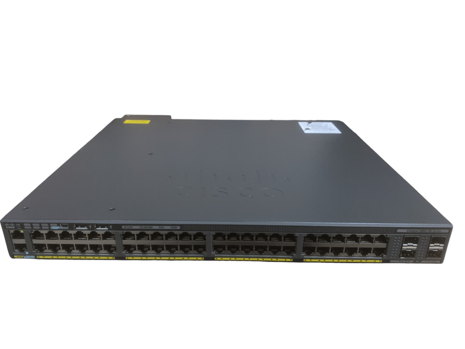 Cisco WS-C2960XR-48FPS-I V05 | 48-Port Gigabit PoE | 1x1025W PSU | Stack mod !