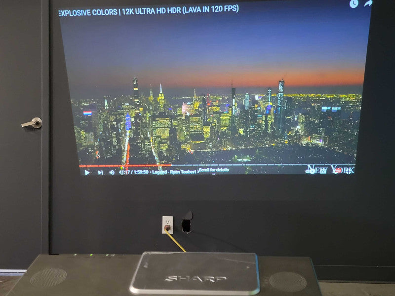 Sharp XG-P610X DLP Projector Conference Series HDMI Lamp 1/2 690/690 Hours _