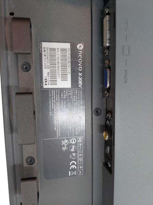 Neovo 20\\" LCD Monitor Model: X-20BV =