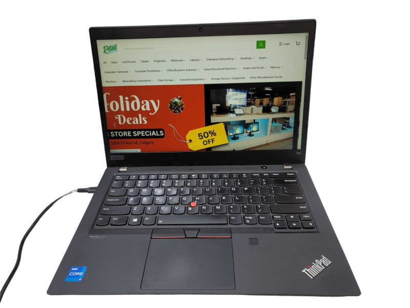 Lenovo ThinkPad T14 G2| i7-1165G7| 16GB DDR4| 512GB SSD|FOR PARTS/REPAIR Î²
