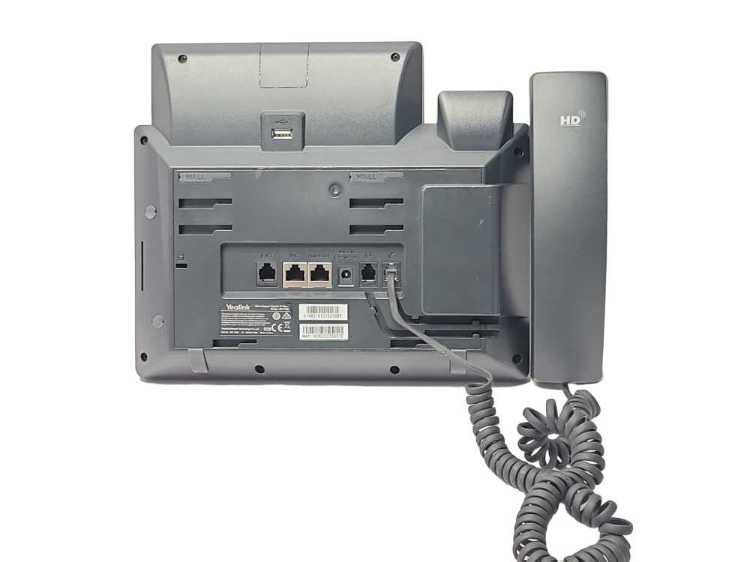 Yealink Ultra-elegant Gigabit IP Phone SIP-T48S with Hand set, Factory reset Q_