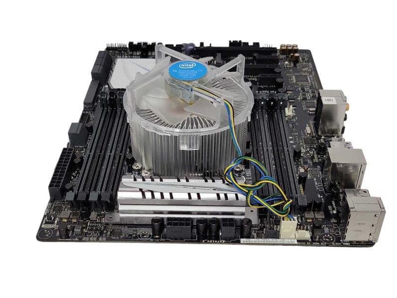 Asus X99-E WS/USB3.1 LGA 2011 V3 X99 MOTHERBOARD w/ Core I7-6800K CPU, SEE _