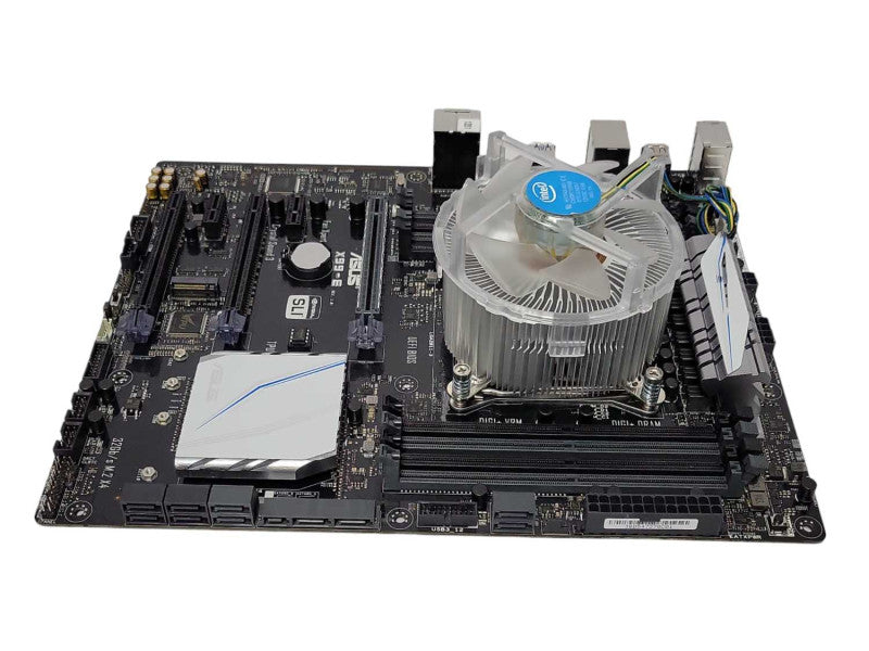 Asus X99-E WS/USB3.1 LGA 2011 V3 X99 MOTHERBOARD w/ Core I7-6800K CPU, SEE _