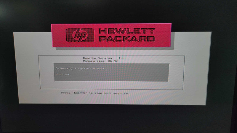 HP 9000 712/60 - 60MHz 96MB RAM | No HDD (Pizza Box Computer) %