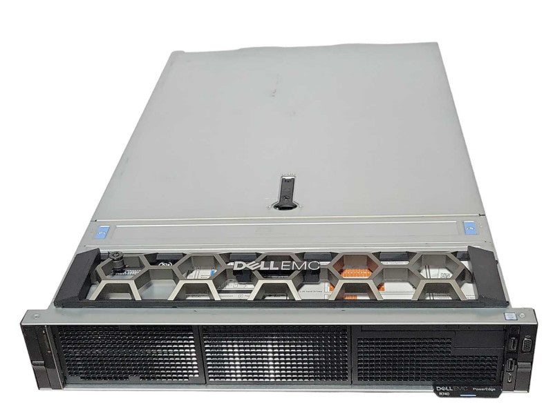 Dell PowerEdge R740 Chasis with 2x PSU, No RAM/HDD/CPU/RAID Controller, READ _