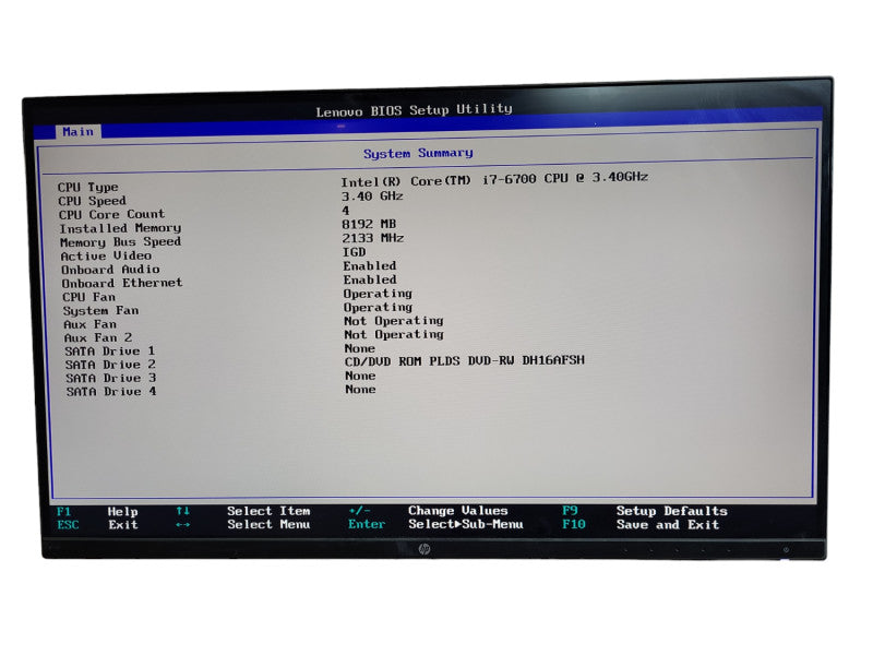 Lenovo ThinkCentre M800 10FW0006US - i7-6700 3.40 GHz  8GB RAM PC4 Q&