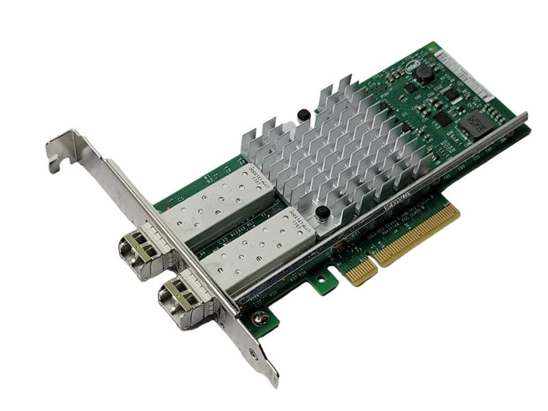 Dell Intel X520-DA2 Dual Port 10Gb SFP+ Network Adapter 0XYT17 w/ 2x SFPs Q_