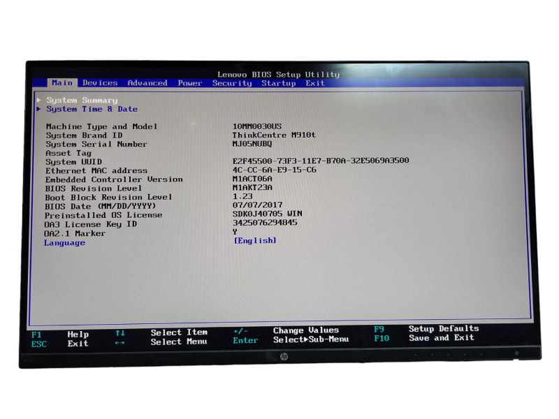 Lenovo ThinkCentre M910t 10MM0030US - i7-6700 3.40 GHz 8GB RAM PC4  Q&