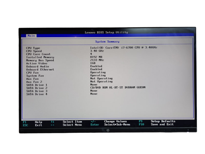 Lenovo ThinkCentre M910t 10MM0030US - i7-6700 3.40 GHz 8GB RAM PC4  Q&