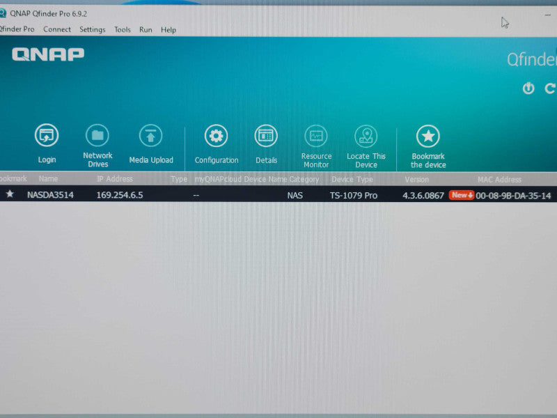 QNAP TS-1079 Pro 10 Bay Turbo NAS Server No HDD/Tray, READ _