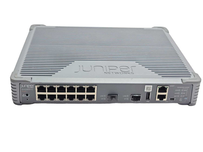 Juniper EX2300-C-12P POE+ Switch 12 x 1GbE & 2 SFP+ 10G uplinks, READ _