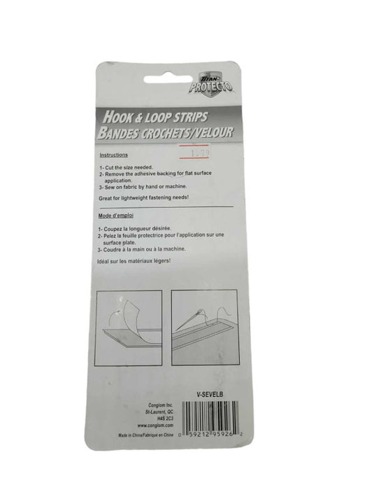 Adhesive Hook and Loop Strips %