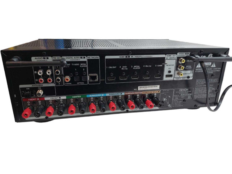 Denon Integrated Network AV Receiver Model: AVR-S270W â
