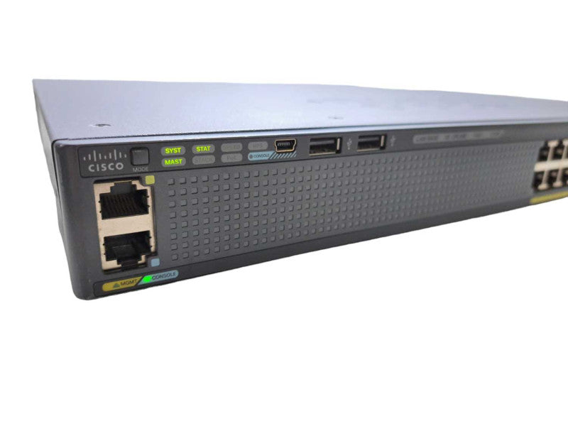 Cisco WS-C2960X-24PS-L | 24-Port Gigabit PoE+ 370W Switch | Factory Reset )